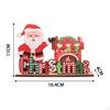 Christmas Wooden Desktop Ornament Decoration Ornaments for Holiday House