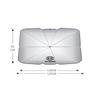 AANY1 Car Sunshade Umbrella Front Windshield Sunshade Uv Umbrella For KIA KN K3 K5 Sportage Sorento Picanto Ceed RIO 2 3 4 Accessories