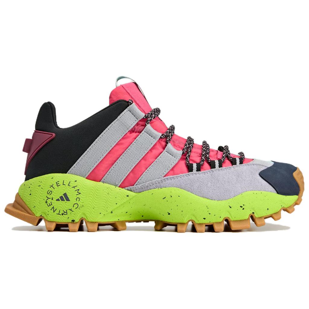 Adidas Stella McCartney X Seeulater Super Pink Solar Slime Men Sneakers Clear-Onix Semi-Solar-Slime IE8752