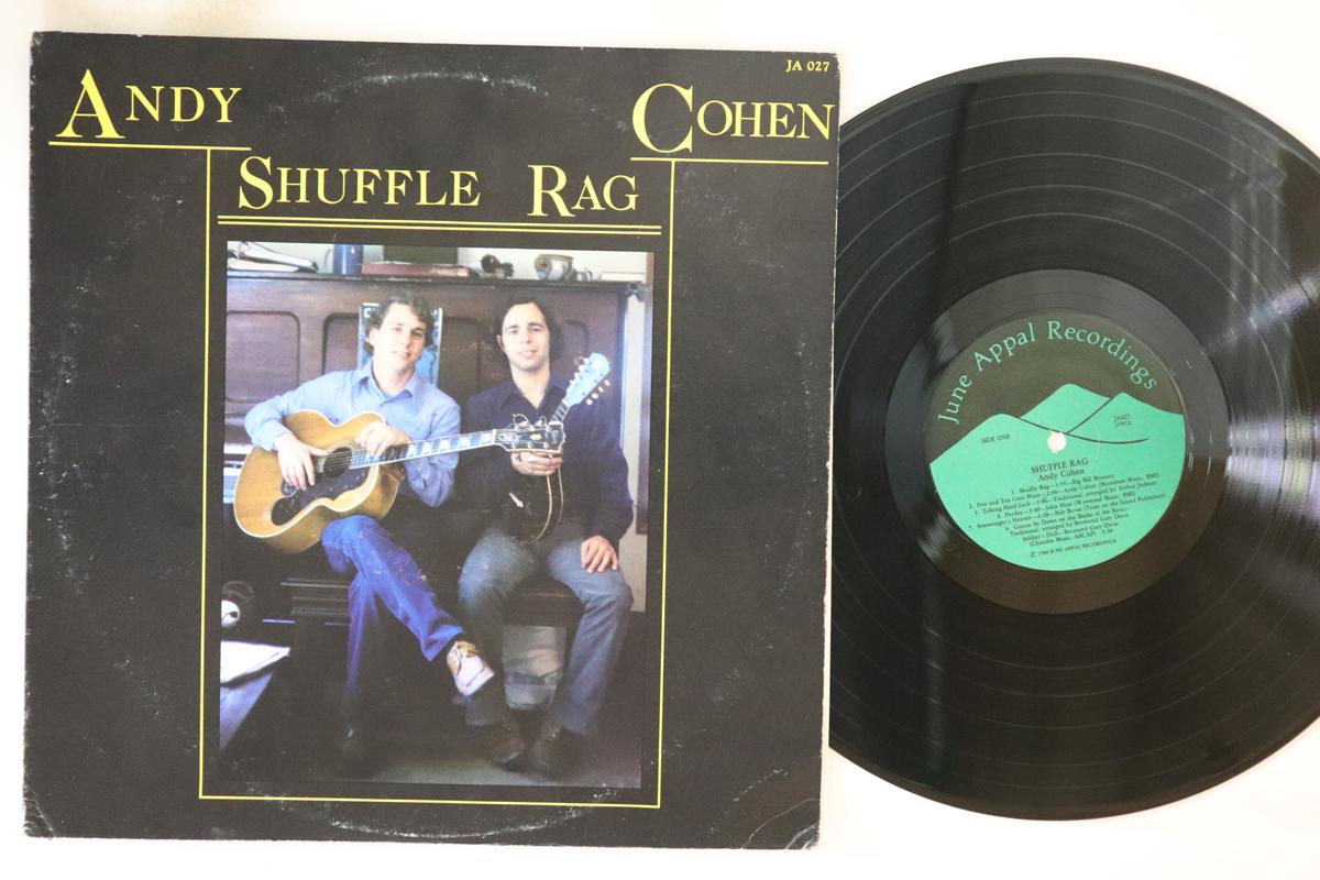 

LP Record ANDY COHEN Shuffle Rag JA027 JUNE APPAL REC 1979 US Folk Used