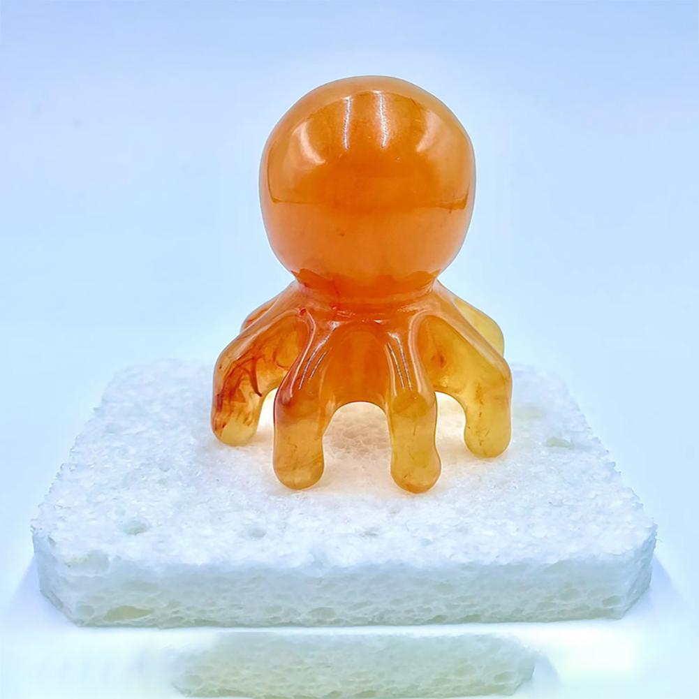 

Смола, мед, віск, гребінець для лікування голови восьминога, масажер, живильні меридіани, живильний гребінець для голови, плечей, шиї. 4