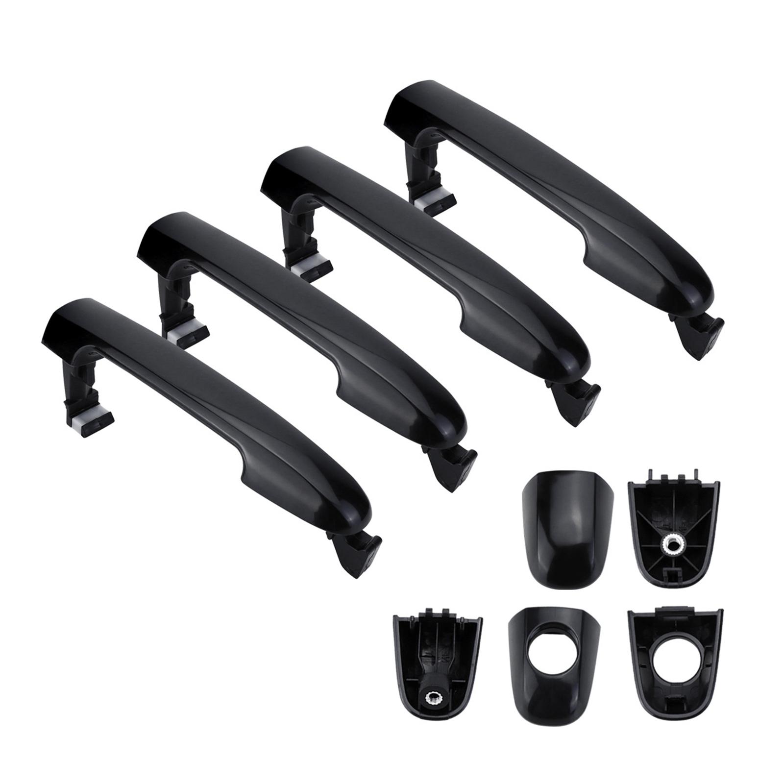 

4Pcs Exterior Door Handles Easy Installation 826513K000 Directly Replace for Hyundai Sonata 2005-2010 Practical Accessories