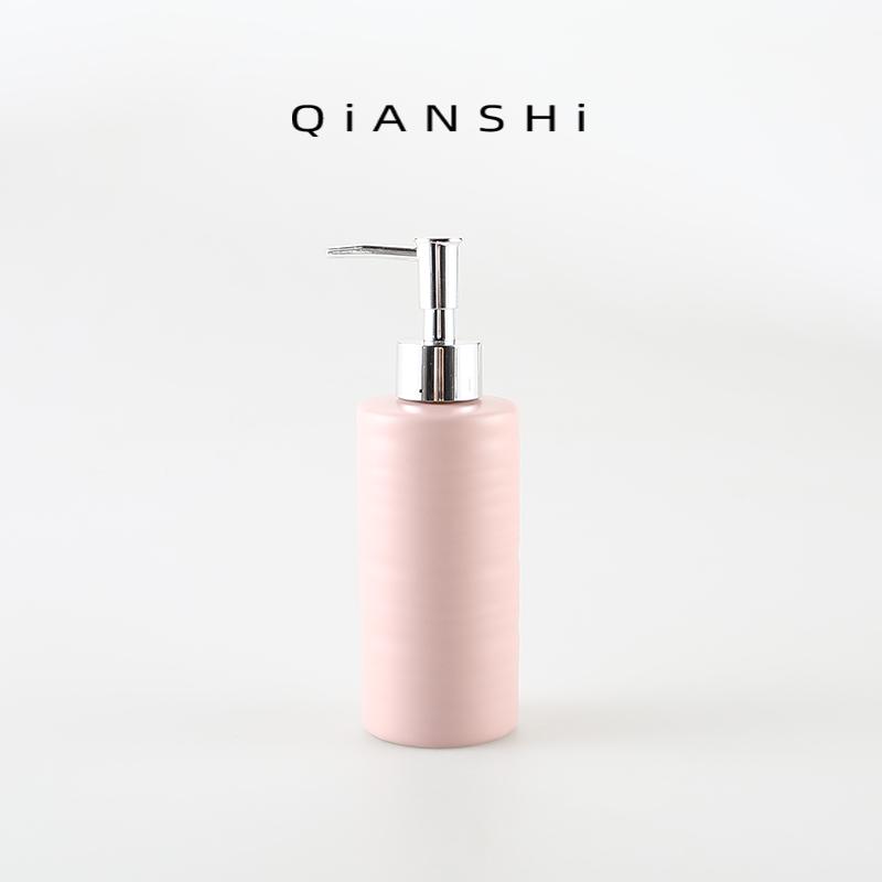 Bathroom Push Lotion Bottle 280ml Shower Gel Shampoo Empty Bottle Travel Hotel Portable Soap Dispenser Bathroom Accessories New