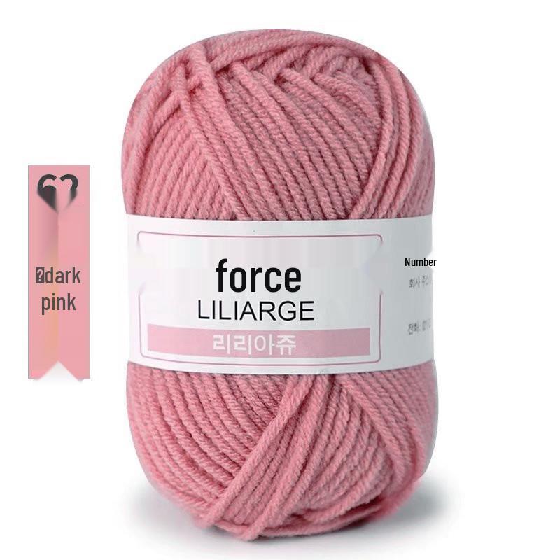 4-Ply Milk Cotton Yarn for Baby Sweaters, Dolls, Shoes, Hats, Crochet & DIY Knitting Projects