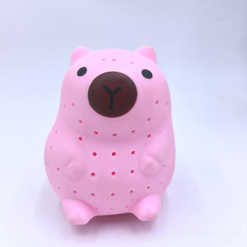 Baby Badespielzeug Schwamm Wasserabsorbierendes Capybara Quetschspielzeug Stressabbau Spielzeug Sommer Schwimmspiel Wasserspielzeug Für Kinder Badespielzeug