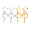Star And Crescent Moon Earrings Women Retro Dangle Drop Earrings Long Chain Tassel Earrings for Daily Wear Dates Street Party