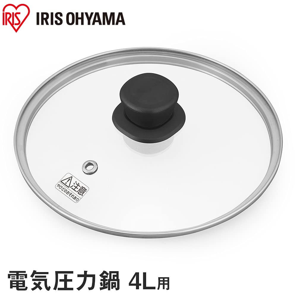 IRIS OHYAMA Electric Pressure Cooker 4L Glass Lid Transparent GA-MA4