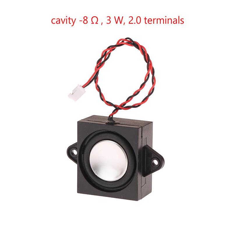 Mini Speaker 2831/3128 Cavity Speaker 3W 4/8 Ohm Full Range Bass Speaker Box Advertising Machine Speaker 2.0 Terminal