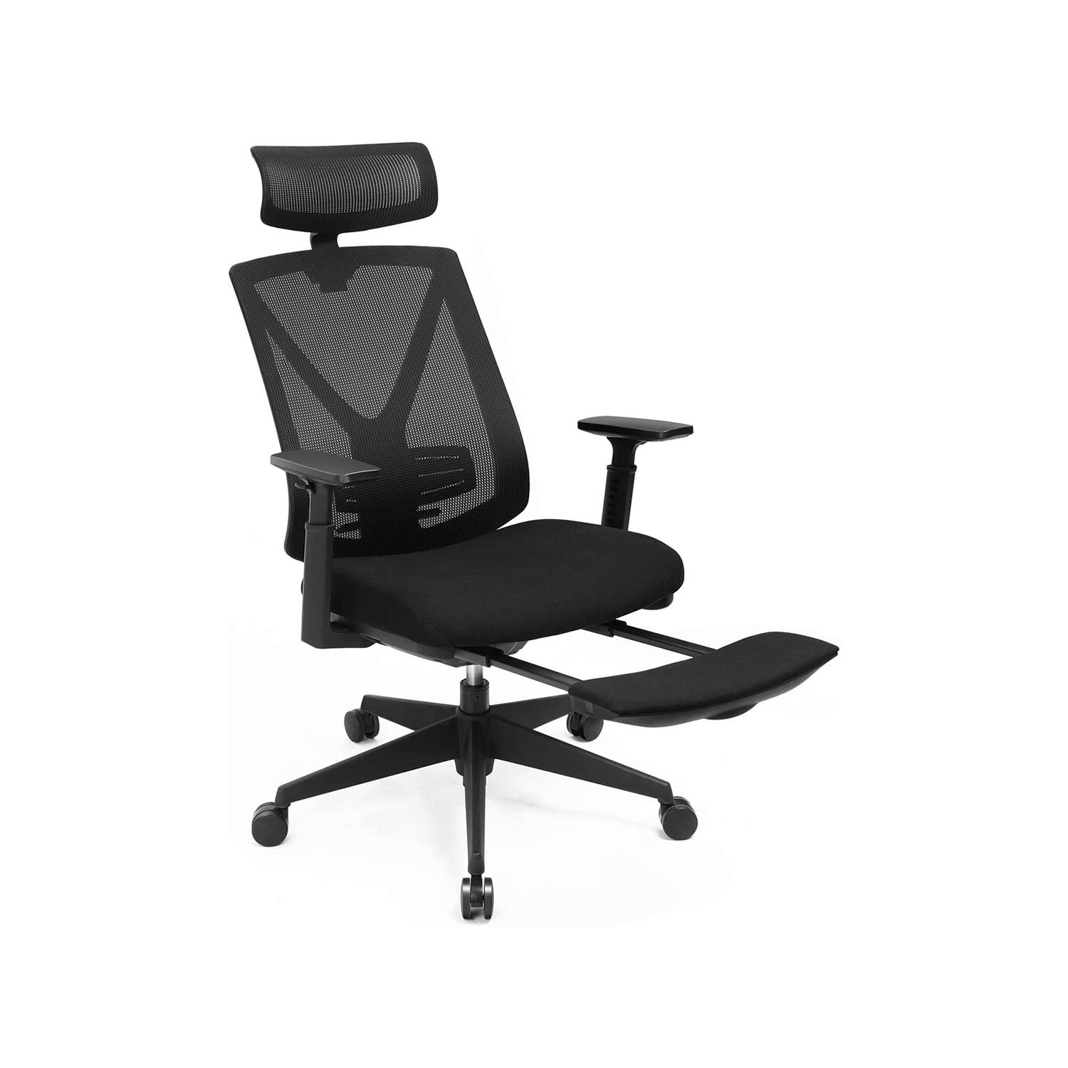 SONGMICS OBN61BKV1 Ergonomisks biroja krēsls ar