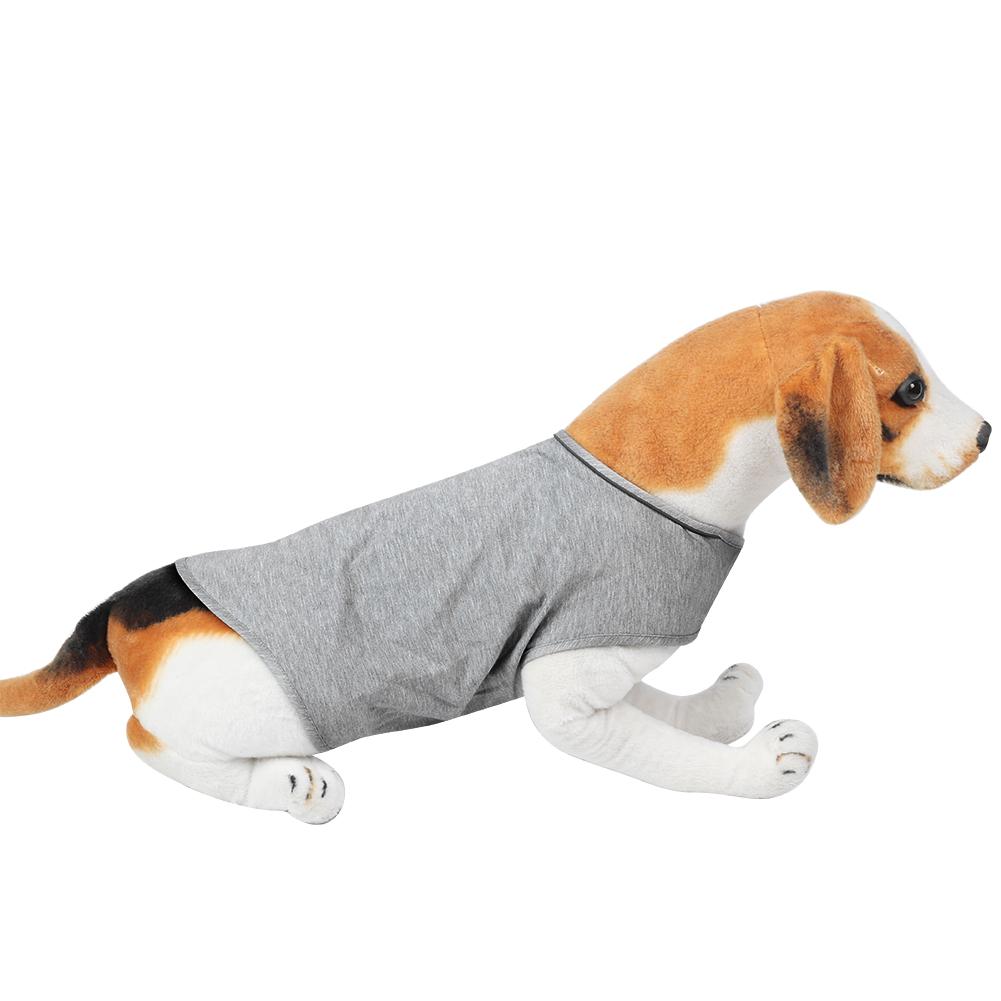 Pet Dog Anti Anxiety Jacket Keep Calm Stress Relief Clothes with Hook&loop Back Reflective