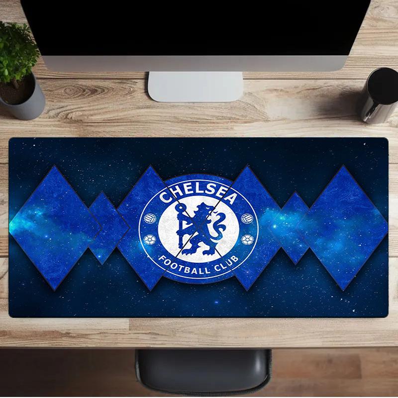 Blue Chelsea Football Club Logo Mouse pad, Gaming Mouse Pad, keyboard pad, Desk Decor for computer notebook Fan Gift Birthday Gift
