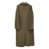 Max Mara Brown White Tag Wool 90% Cashmere 10% Chester Coat Coat 40 BrownUsed