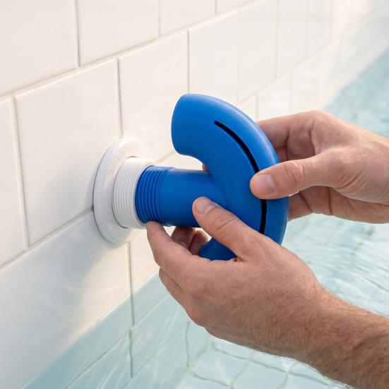 Pool Aerator Fountain Arc Shape Swimming Pool Aerator Cooling Sprinkler 3/4" Universal Fit for Inground Pools Summer Cooling