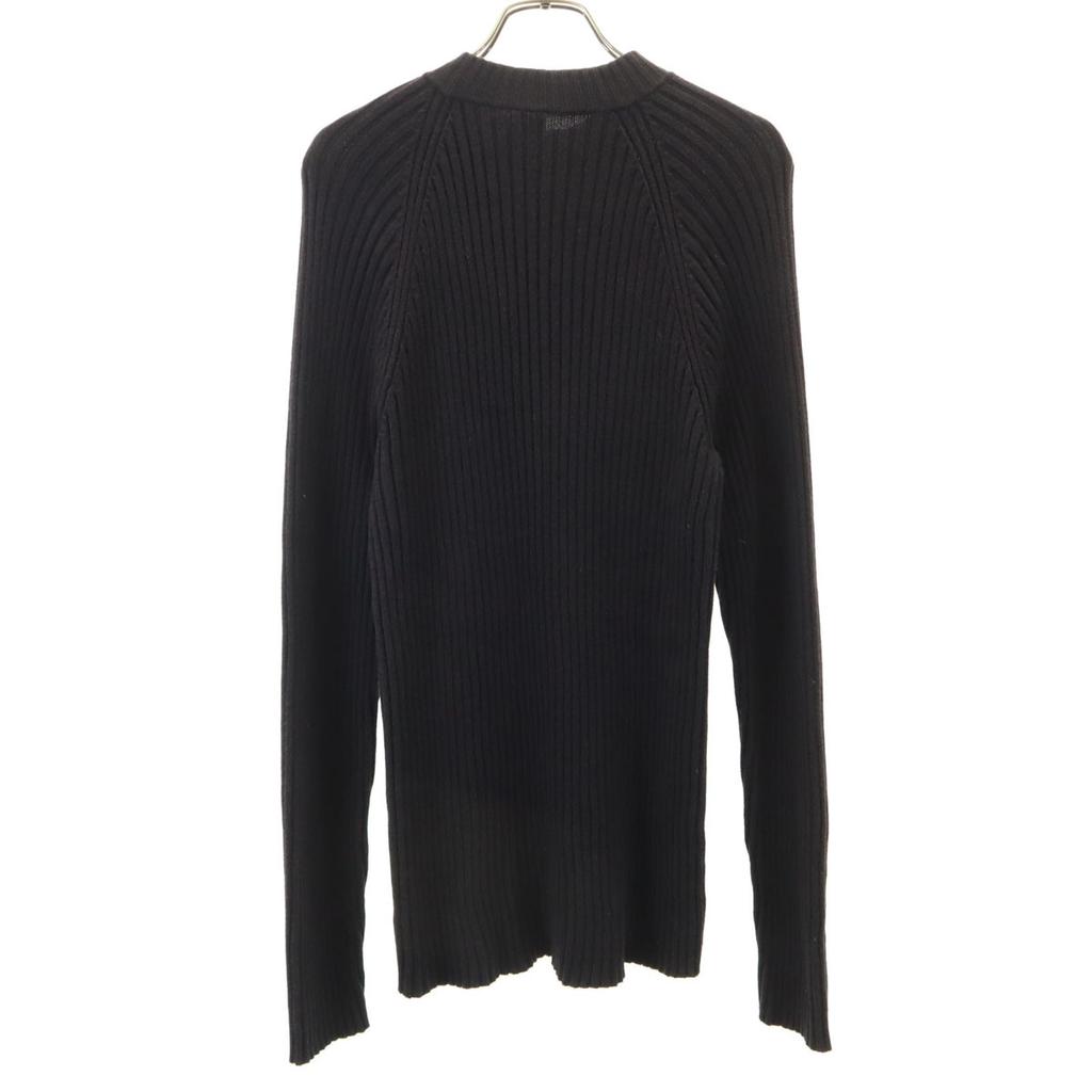Armani Exchange 90s Old Long Sleeve Rib Knit L Black Sweater Women Used