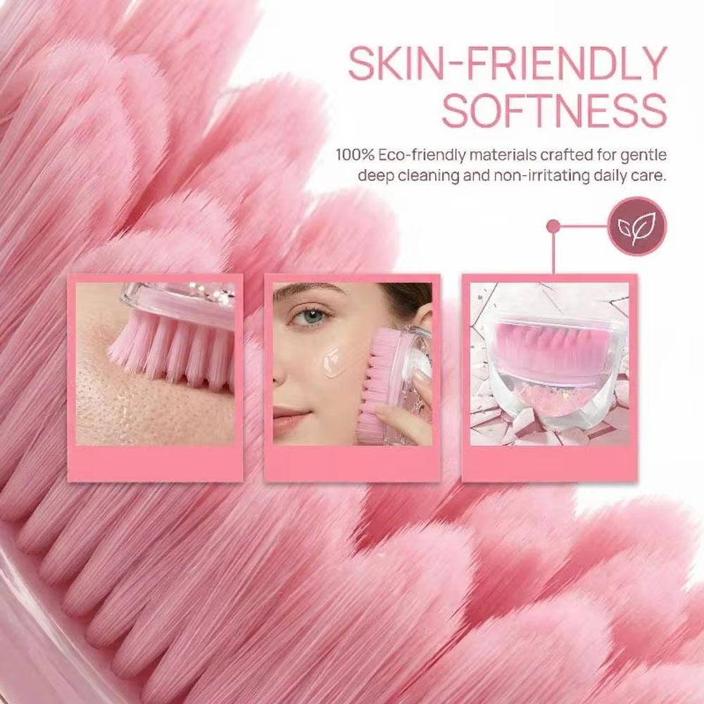 Box Facial Brush Skin Scraping Guasha Contoured Lymphatic Drainage Massage Face Sculpting Scraping Facial Massager Face Brush