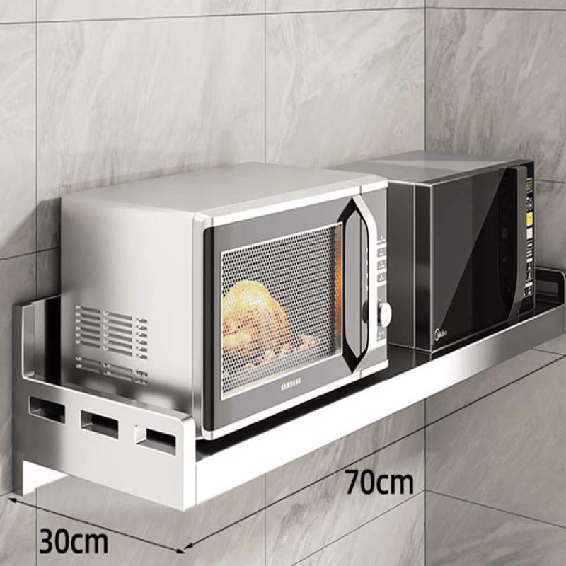 Modern 304 Stainless Steel Kitchen Wall Storage Rack