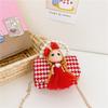 And Adorable Red White Cartoon Bag For Young Girls Light And Breathable Design For Adventures Everyday