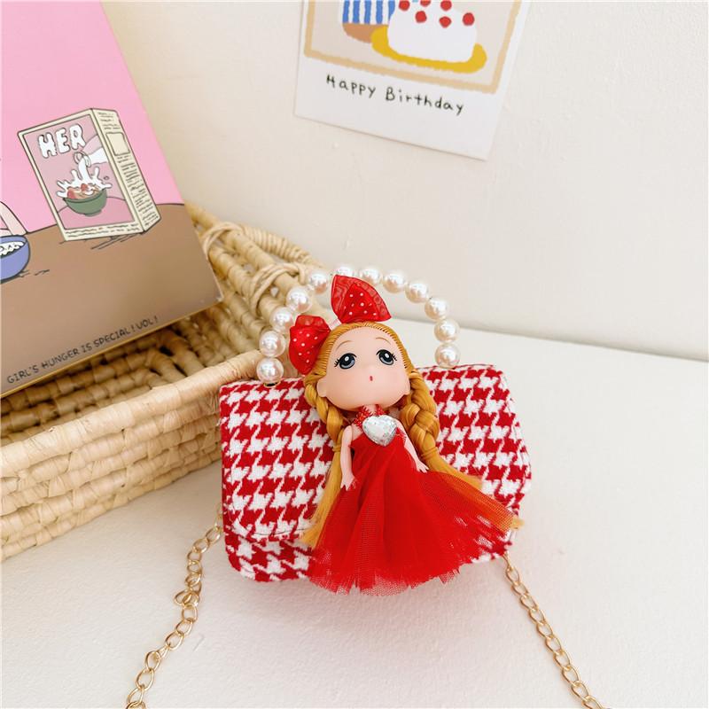 And Adorable Red White Cartoon Bag For Young Girls Light And Breathable Design For Adventures Everyday