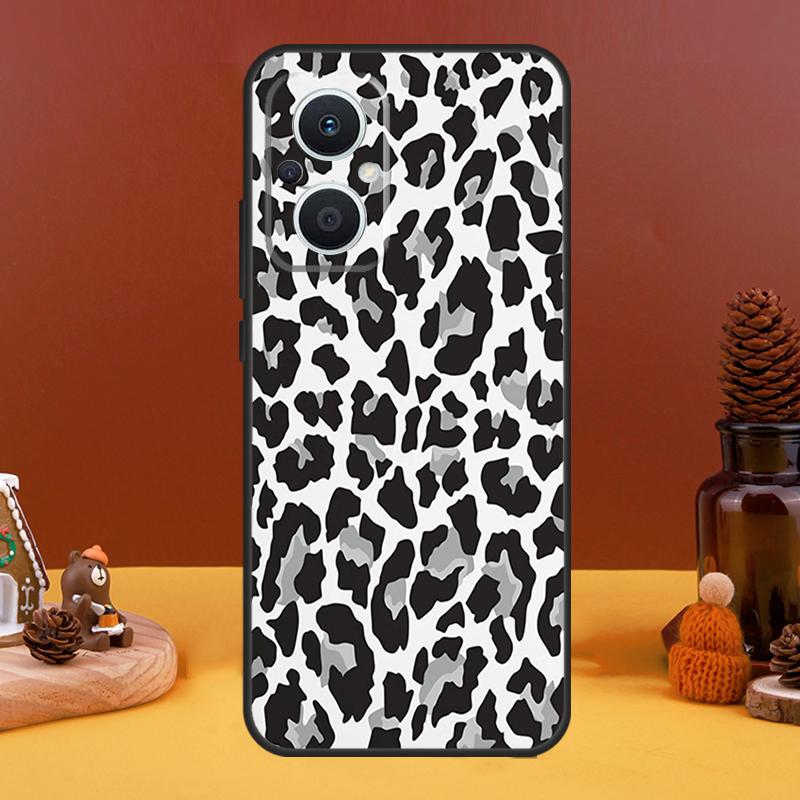 Leopard Print Black Cheetah Pattern Case For OPPO Reno 5 Lite 4 6 7 8 10 Pro 11 F 4Z 5Z 8T OPPO Find X2 X3 Lite X5 X6 Pro Cover