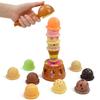 Dessert Ice Cream Games Toy Balancing Ice Cream Stack Up Balancing Toy  Pretend Play