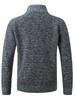 Warm Cardigan Men Fleece Zipper Sweaters Jackets Mens Fashion Slim Fit Sweater Coat