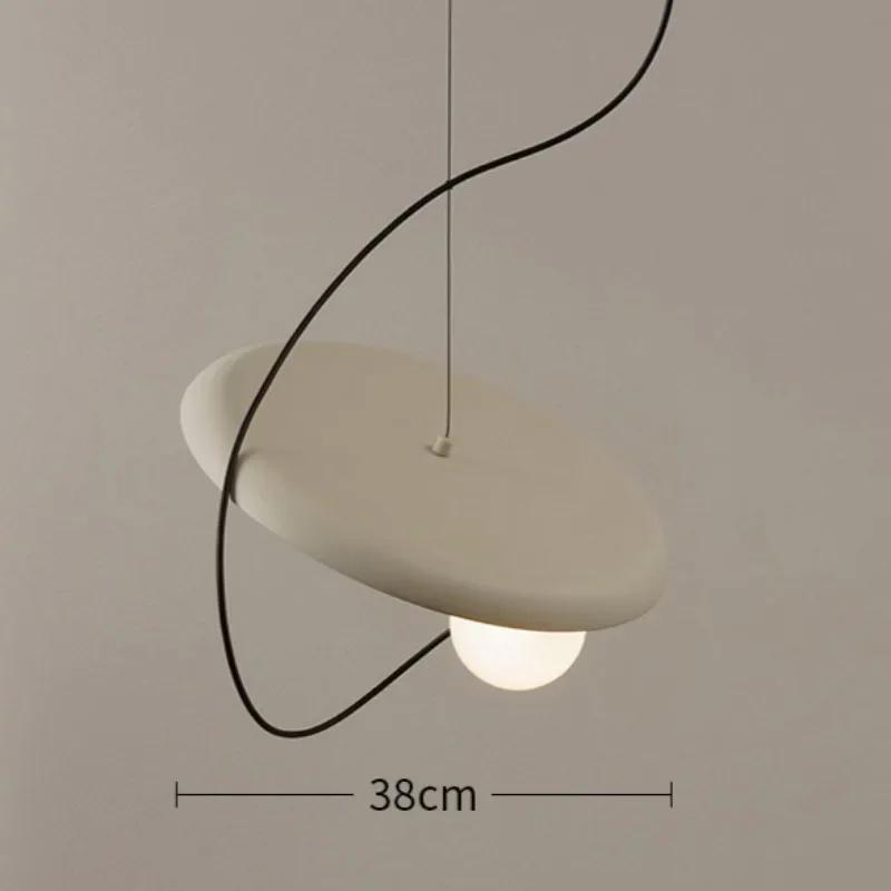 Nordic Modern Island Platform Magnetic Suction Glass Ball Pendant Lamp Restaurant Bedroom Bedside Hotel Led Hanging Lights Café
