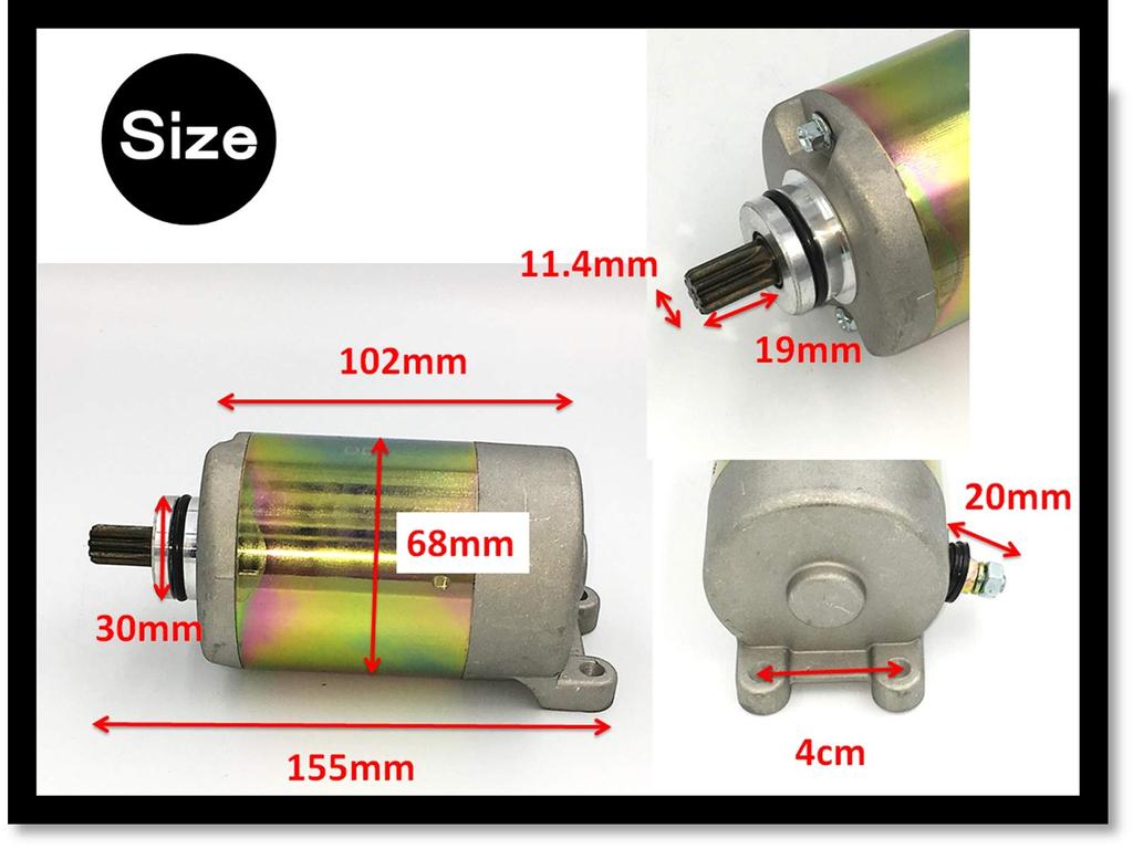 World Imp Motor Honda Motorrad Fusion Original Typ Cell Motor Aftermarket Produkt HONDA MF02 FUSION Anlasser Starten