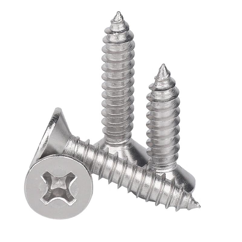 Xiesheng 304 Stainless Steel Phillips Flat Head Self-Tapping Screw