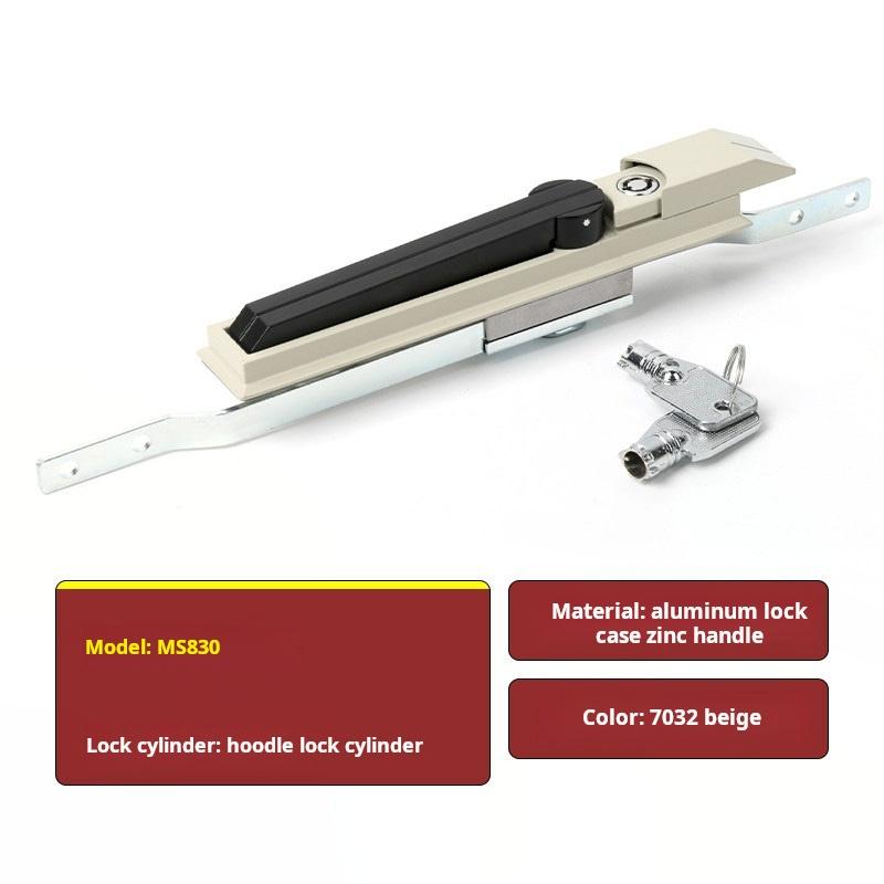1PCS MS830 Cabinet Door Lock Weitu Cabinet Tian Di Connecting Rod Lock Electrical Box Switch Cabinet Lock Hardware Accessories