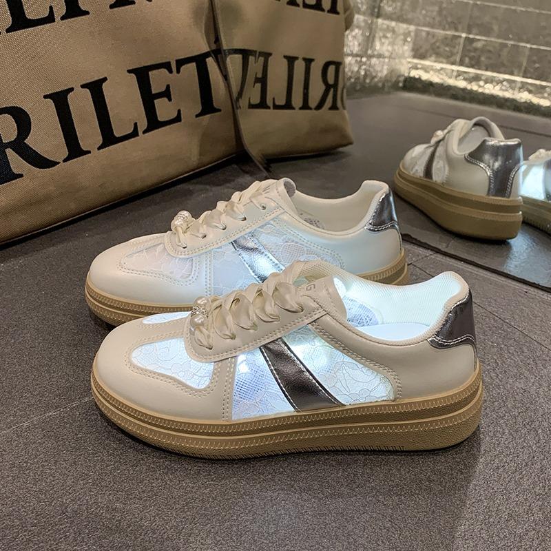 Women Fashion Sport Shoes New Ladies Lace Up Platform Shoes Casual Street Style Vulcanized Shoes Designer Sneakers Women