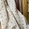 Ethnic Style Cotton-Linen Long Scarf, Pleated Shawl, Spring/Summer 1116 Thin Literary Long Scarf Necklace