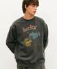 GAKKAI UNIONS Lucky Pigment Sweatshirt Charcoal