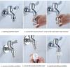 Stop Valve for Water Faucet, Automatic Stop Valve for Washing Machine Water Faucet, Prevents The Faucet Handle From Falling Off