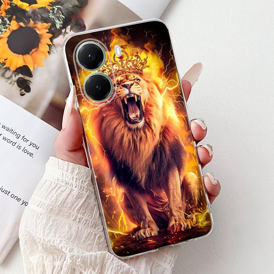 

For Xiaomi Poco X7 Pro Case PocoX7 Pro Cover 2025 Cool Cartoon Panda Lion Dragon Soft Silicone Clear Funda For Poco X7Pro Bumper Xiaomi Poco X7