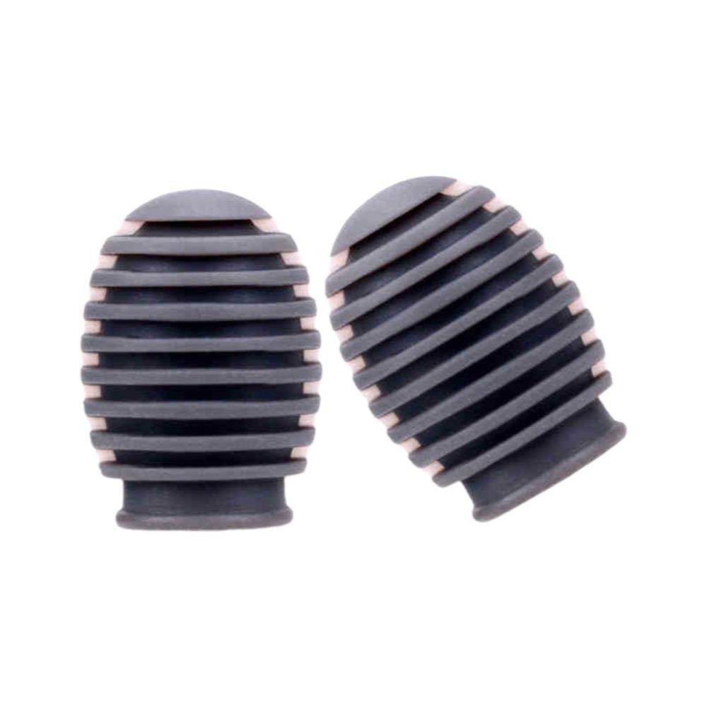 2Pcs Weakened Sound Drum Mute Silicone Drumstick Head Protective Cover Percussion Instrument