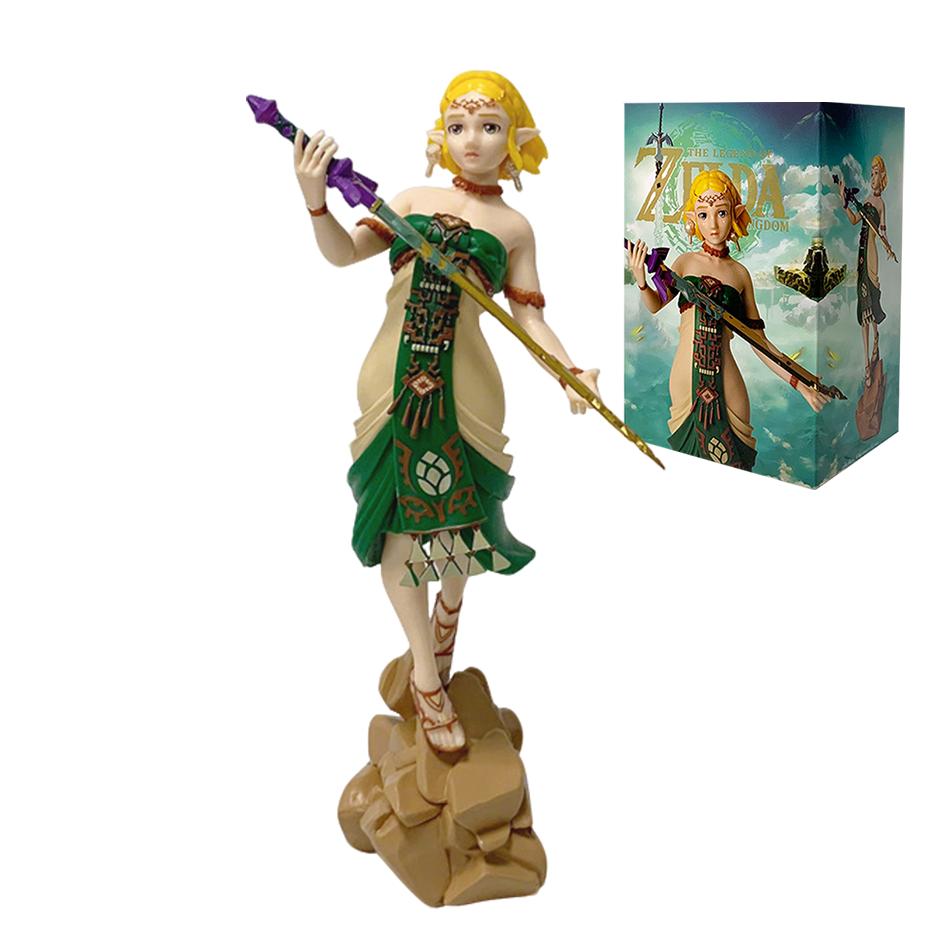 The Legend Zelda Link Awakening Kingdom Tears Skyward Sword Princess Model Anime Cartoon Toy Gift of S Kid Friendly Entertaining Fun Play Safe