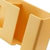 Double Layer Wall Mounted Organizer Box Holder Punch Free TV Remote Control Storage Phone Plug