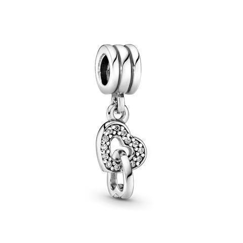 S925 Silver Jewelry DIY Charms Set With Eiffel Tower High Heels Dolphin Palm Tree Heart Wings Pendants Handmade Craft Gift Accessories