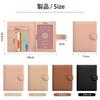 Ganve Passport Case with Skimming Prevention and Coin Passport Cover Popular Passport Card Pass Holds 5 Leather Passport Protective Storage Stylish