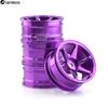 1/10 RC On-road Drift Car Alloy Wheel Hubs Metal Wheel Rims for HSP 94122 94123 Tamiya TT02 HPI Kyosho Sakura CS D4 Upgrade Part