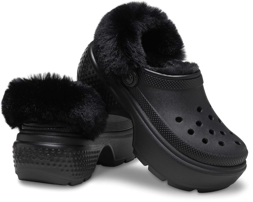 Stomp Lined Clog Black 25cm [Crocs]