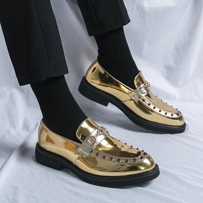 Fashion Large sizeTrend Fashion Outdoor Leather Casual Loafers Men Comfortable Men Shoes Man Leather Slip-On Dressing Shoes Men
