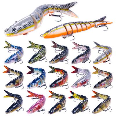 Naluci de pescuit Topwater Popper Bait Momeală tare Wobblers artificiale Articole de pescuit din plastic cu cârlige