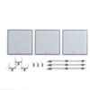 Good Smile Company THE Simple Stand Clear ABS Display Base for Figures Models 3-Pack - Approx. 128mm