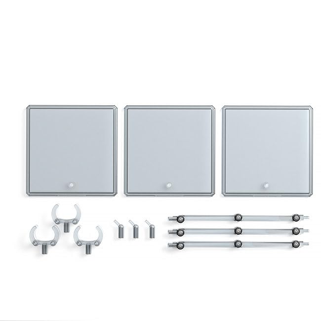 Good Smile Company THE Simple Stand Clear ABS Display Base for Figures Models 3-Pack - Approx. 128mm