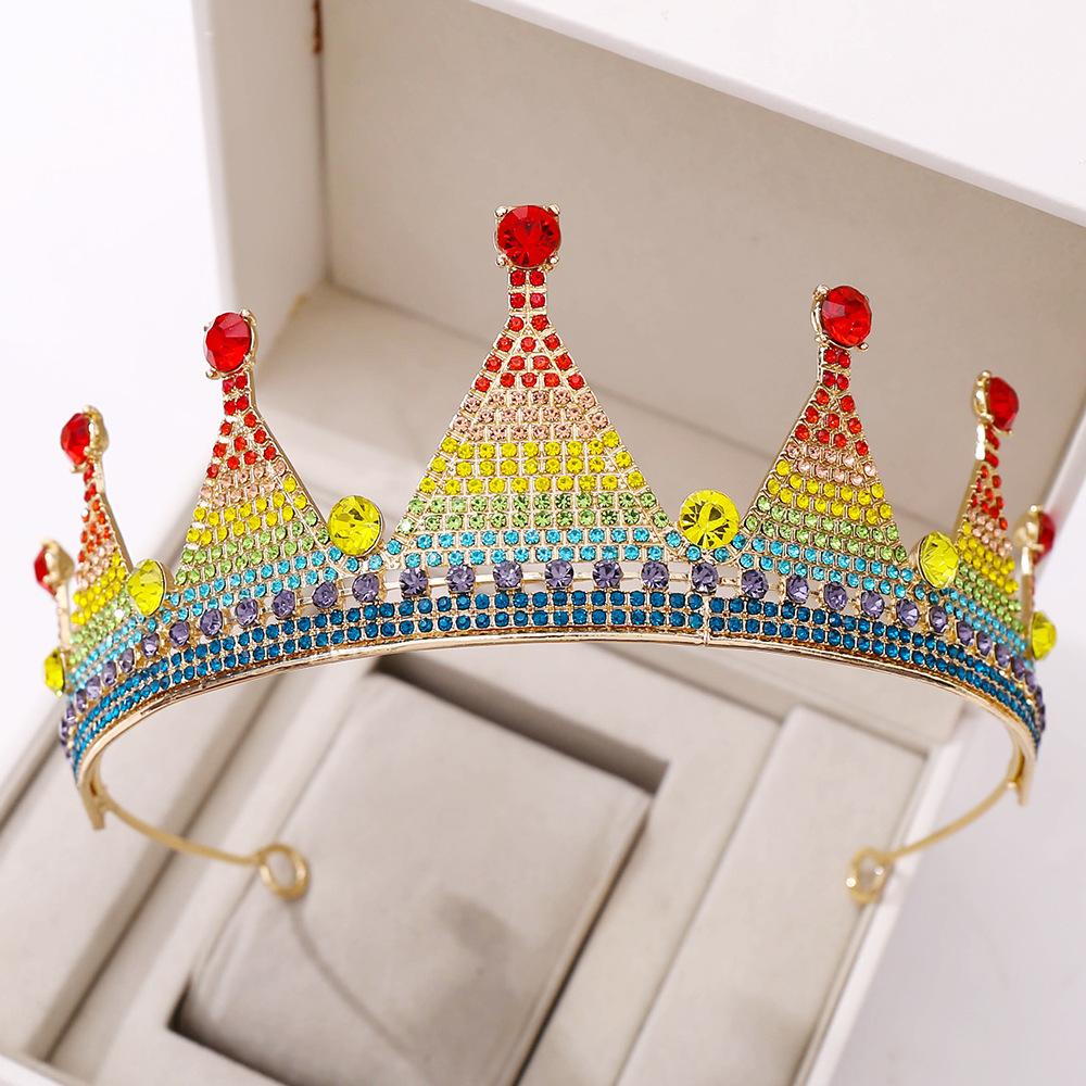 

Свадебная корона, Радужная тиара, лесная фея, день рождения для девочек 18 лет, принцесса, свадебные аксессуары, церемония для взрослых