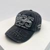 New Men's and Women's Hats  Embroidered Baseball Cap  Wash Cotton Ripped Outdoor Sunshade Casual and Fashionable Baseball Cap