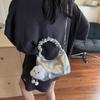 New feel hand bag women's trendy summer popular fashion commuter shoulder messenger bag dumpling bag