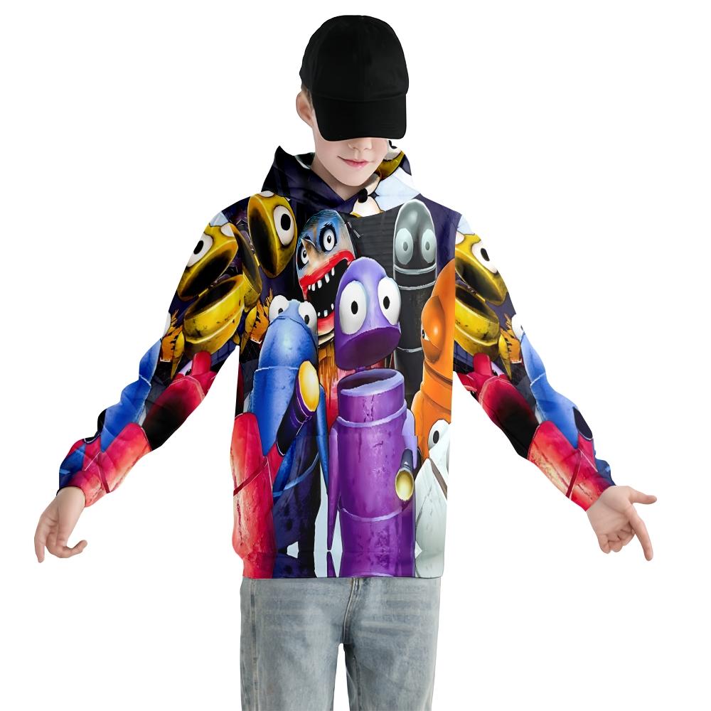 Fashion Game Men Women REPO Hoodies Streetwear Casual Cartoon Printed Hooded Pullover Sweatshirts