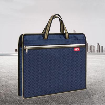 Student Portfolio Bag Business Storage Bag Briefcase Canvas File Organizer Package A4 File Bag